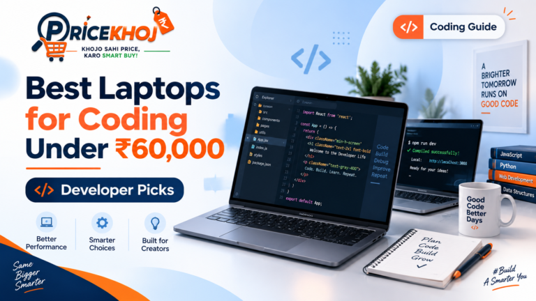 Best Laptops for Coding Under ₹60,000