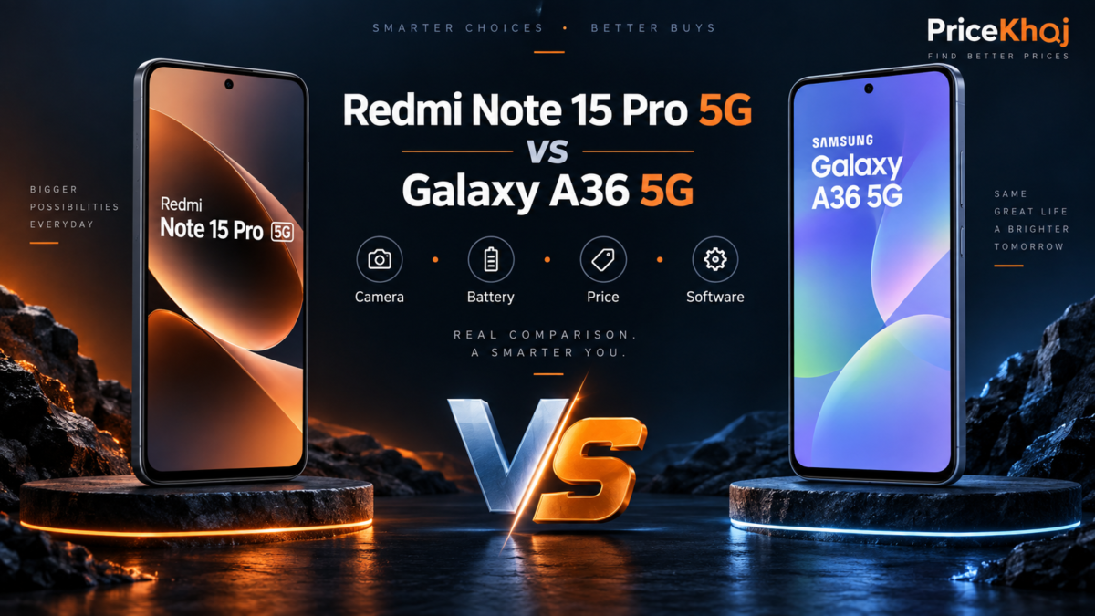 Redmi Note 15 Pro 5G vs Samsung Galaxy A36 5G