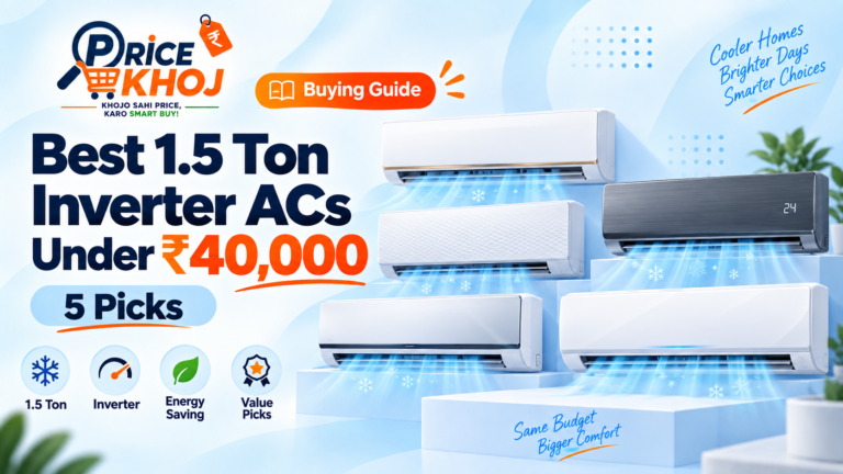 best 1.5 ton inverter ACs under 40000