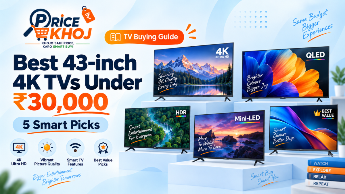 best 43-inch 4K TVs under 30000