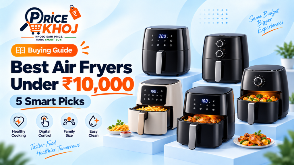 Best Air Fryers Under ₹10,000 in India 2026: 5 Smart Picks