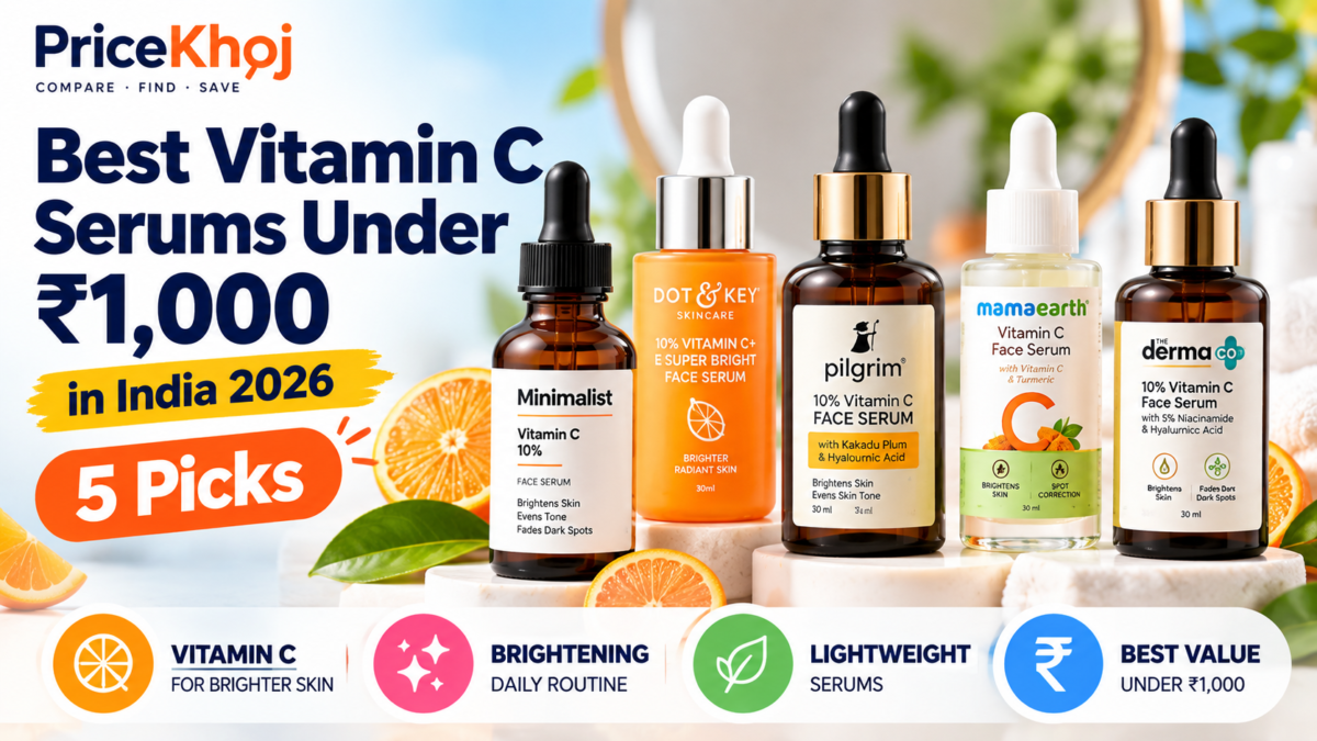 best vitamin C serums under 1000