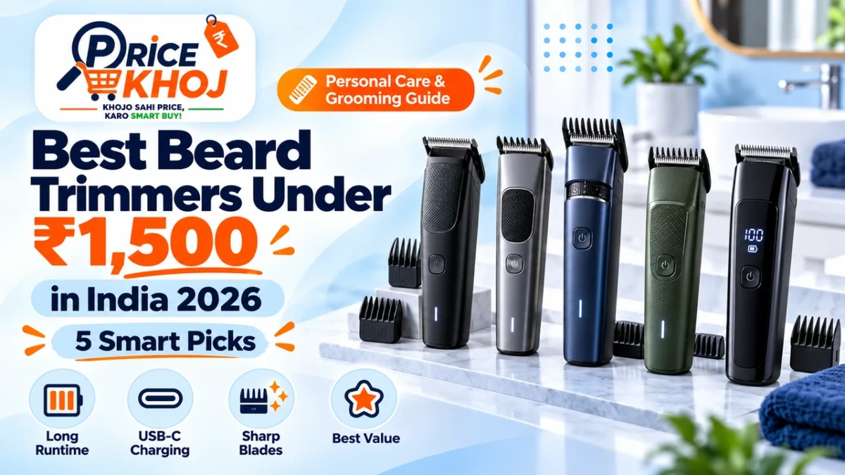 best beard trimmers under 1500